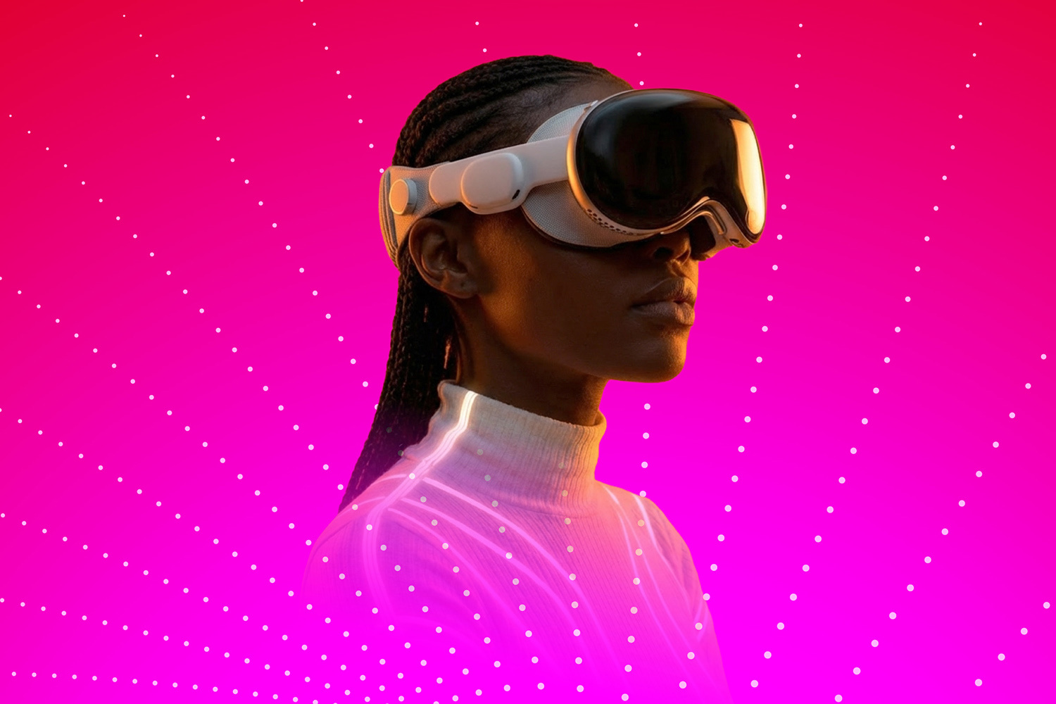 CES 2026 visual representing artificial intelligence and wearable technology