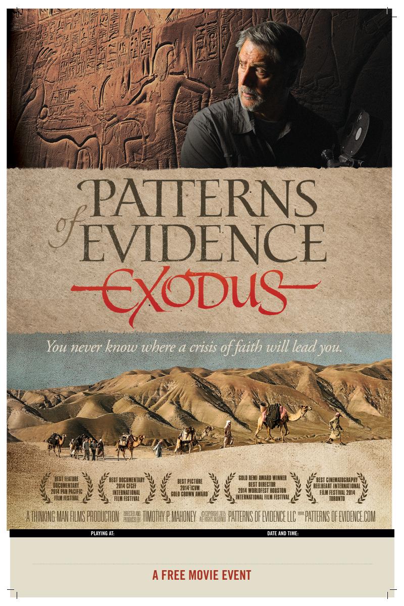 Patterns of Evidence: The Exodus official poster